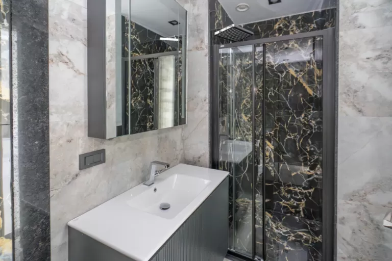 1+1 - 58 m²- 4. Kat Havuz Manzaralı