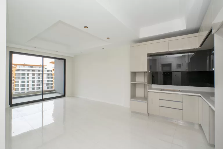1+1 - 58 m²- 4. Kat Havuz Manzaralı